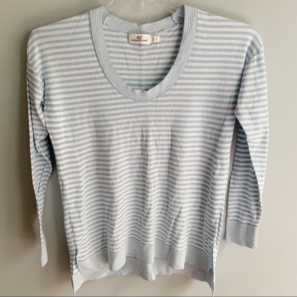 Vineyard Vines Striped Cotton Sweater